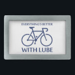 Boucle De Ceinture Rectangulaire Tout va mieux avec Lube<br><div class="desc">Oui,  ça va sans dire. Toutes vos pièces frottées fonctionnent mieux avec le lubrifiant. Fonctionne pour la moto,  entre autres.</div>