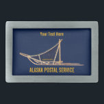 Boucle De Ceinture Rectangulaire Transporteur postal de l'Alaska Dog Sled<br><div class="desc">Vous souhaitez travailler pour le service postal de l'Alaska? Depuis le tri et la livraison du courrier jusqu'aux postes d'entreprise, il existe de nombreux emplois différents à l'APS. Et parfois le Père Noël a besoin d'un peu d'aide pour offrir des cadeaux de Noël dans les communautés éloignées. Comprend un traîneau...</div>