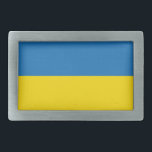 Boucle De Ceinture Rectangulaire Ukraine<br><div class="desc">Drapeau de l'Ukraine. У к р а ї а. Д е р ж а в и н</div>