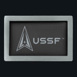 Boucle De Ceinture Rectangulaire USSF | United States Space Force<br><div class="desc">Célébrez la Force spatiale des États-Unis avec un design audacieux et inspirant qui incarne le patriotisme et la fierté. Parfait pour montrer l'admiration pour cette branche militaire d'élite de manière créative et élégante.</div>