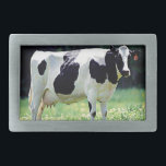 Boucle De Ceinture Rectangulaire Vache laitière du Wisconsin<br><div class="desc">L'animal domestique du Wisconsin est la vache laitière.</div>