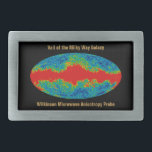 Boucle De Ceinture Rectangulaire Voile Galaxy Voie Lactée sur l'univers WMAP<br><div class="desc">Voile de la Voie Lactée : Comprendre l'image WMAP avec le premier plan galactique L'Arrière - plan à micro-ondes cosmique (CMB) : Un aperçu de l'enfance de l'Univers - L'arrière - plan à micro-ondes cosmique (CMB) est un faible rayonnement qui remplit l'univers, une relique du Big Bang. Il donne un...</div>