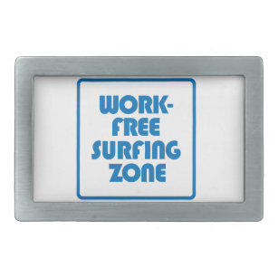 Boucle De Ceinture Rectangulaire Zone de surf sans travail