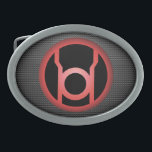 Boucle de ceinture rouge<br><div class="desc">Inspiré par le spectre des lanternes des BD DC</div>