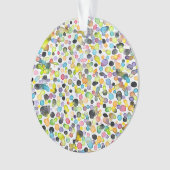 Boucles atomiques Ornement acrylique (devant)