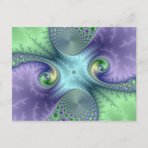 Boucles de fruits - Carte postale fractale