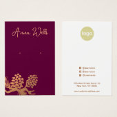 Boucles de pins de Noël (Devant & derrière)