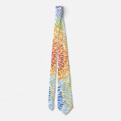 Boucles de teinture à cravate multicolore (Dos)