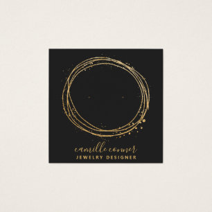 Boucles d'or Parties scintillant Cercle de bijoux 