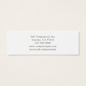 Boucles d'or rose à oreille Fleur sauvage Botaniqu (Dos)