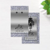 Boucles d'oreille Cartes d'affichage Bijoux Zebra  (Bureau)