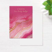 Boucles d'oreille Pink Or Agate Bijoux Display Car (Bureau)