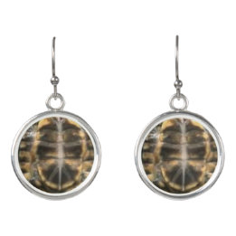 Boucles D'oreilles coquille de tortue