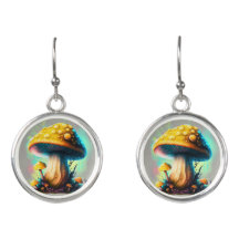 Boucles d'oreilles de Guessowii Amanita Muscaria