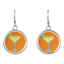 Boucles d'oreilles Margarita Épicées Orange