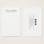 Boucles d'oreilles modernes en noir blanc Bijoux C (Devant & derrière)