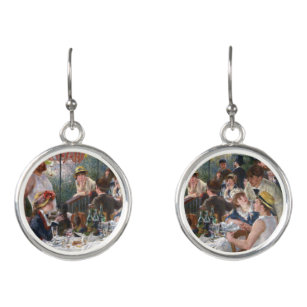 Boucles D'oreilles Pierre-Auguste Renoir - Déjeuner de la fête nautiq