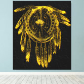 Bouclier de cache de buffle 1 toile enrobée (Insitu (Plancher de Bois))