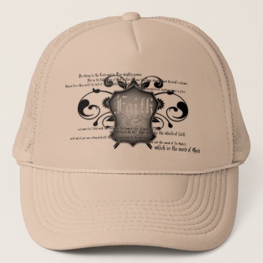 Bouclier de casquette chrétien de la foi (armure (Devant)