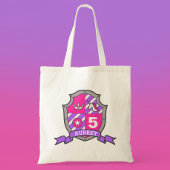 Bouclier de chevalier pour filles sac bibliothèque