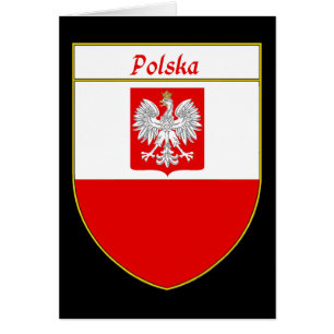 Bouclier de drapeau de Polska