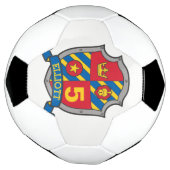 Bouclier de football de l'âge du nom personnalisé (Tourné)