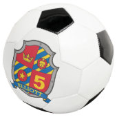 Bouclier de football de l'âge du nom personnalisé (3/4)