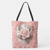 Bouclier de la foi sur des roses roses Grand sac f (Dos)