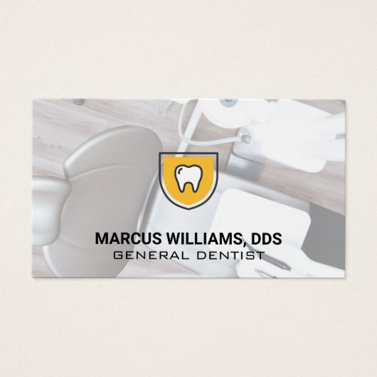 Bouclier dentaire | Bureau des dentistes (Devant)