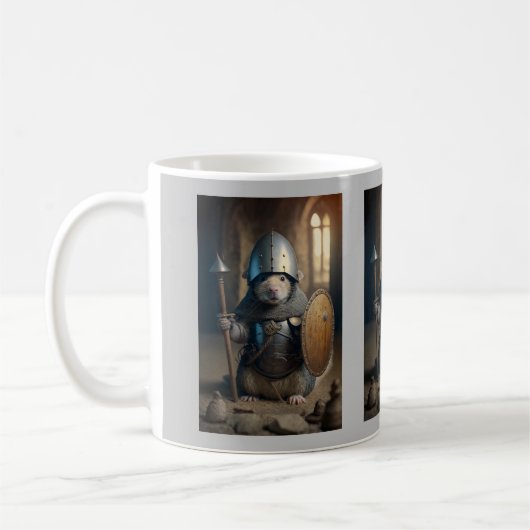 Bouclier médiéval Rat Mug (Gauche)