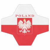 Bouclier rouge aigle polonais (Plat)