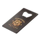 Bouclier Route 66 Centenaire 1926-2026 (Dos Angle)