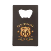 Bouclier Route 66 Centenaire 1926-2026 (Dos)