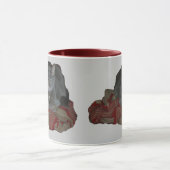 Bouddah Gris Grumé Chat Mug (Centre)