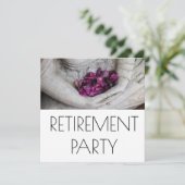 BOUDDHA AVEC BLOSSOMS RETRAITE PARTI INVITATION (Debout devant)