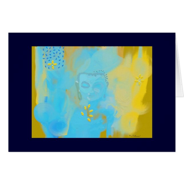 Bouddha bleu (Devant horizontal)