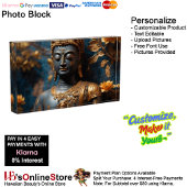 Bouddha Bloc photo horizontal