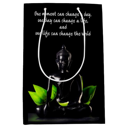 Bouddha Citation 2 sac cadeau (Devant)