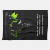 Bouddha Citation 4 serviette de bain (Horizontal)