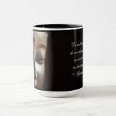 Bouddha Citation café Mug (Centre)