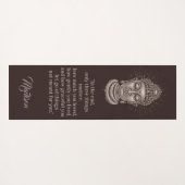 Bouddha cite le tapis réversible nommé fait sur (Dos (Horizontal))