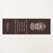 Bouddha cite le tapis réversible nommé fait sur (Devant (Horizontal))