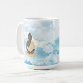 Bouddha Dans La Mug De Méditation Des Nuages (Devant gauche)