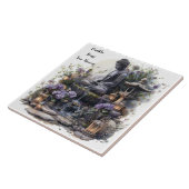 Bouddha d'aquarelle Harmonie intérieure Carreaux e (Côté)