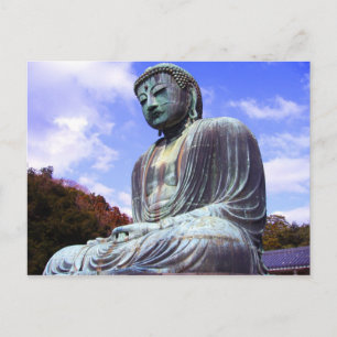 Bouddha de Kamikura 2- carte postale