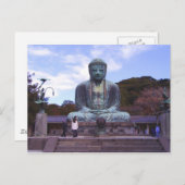Bouddha de Kamikura carte postale (Devant / Derrière)