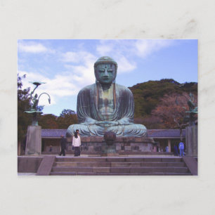 Bouddha de Kamikura carte postale
