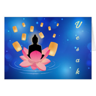 Bouddha du jour de Vesak sur Lotus Lantern Vaisakh
