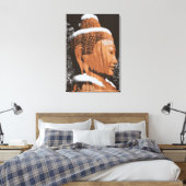 bouddha en toile enneigée (Insitu(Chambre))