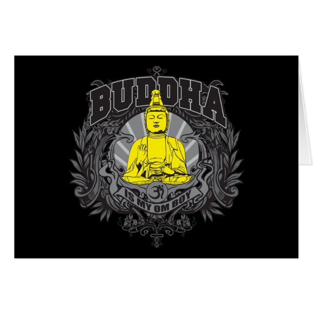 Bouddha est mon garçon de l'OM (Devant horizontal)